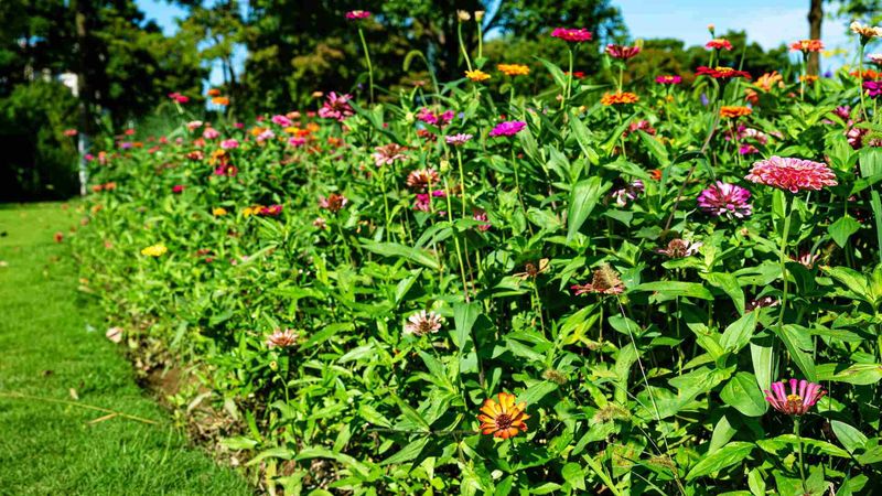 A Few Saved Heads Can Restart a Low-Desert Zinnia Patch
