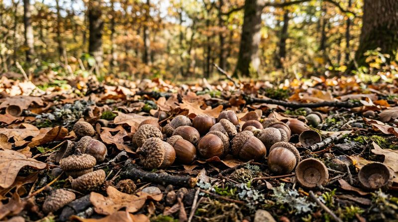 A Quick Look At Fallen Acorns Offers Useful Clues