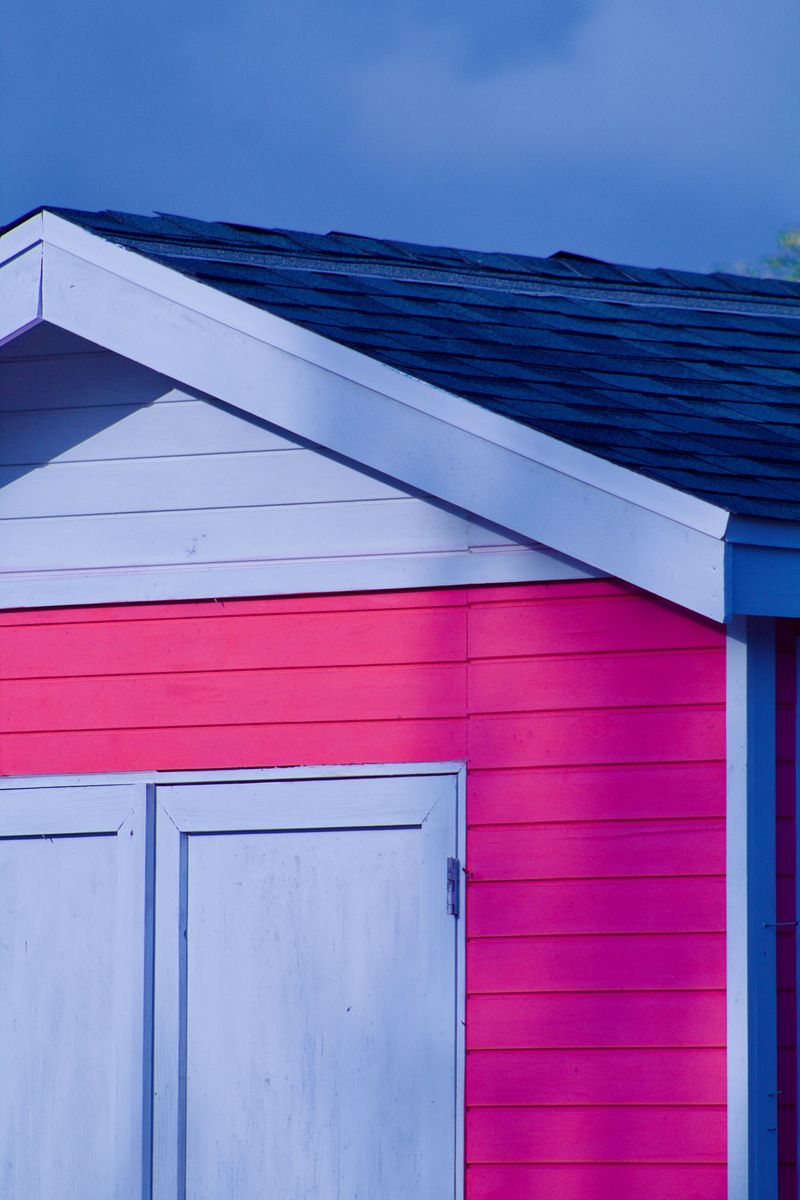 A Shed Painted The Wrong Color
