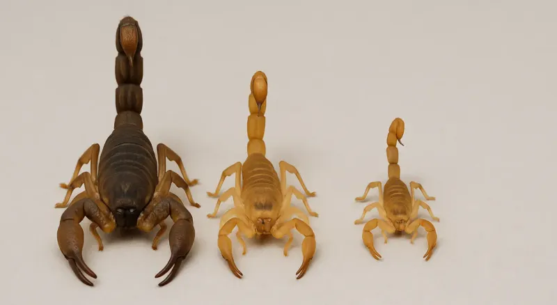 A Small Scorpion Is Not Necessarily a Newborn A Small Scorpion Is Not Necessarily a Newborn