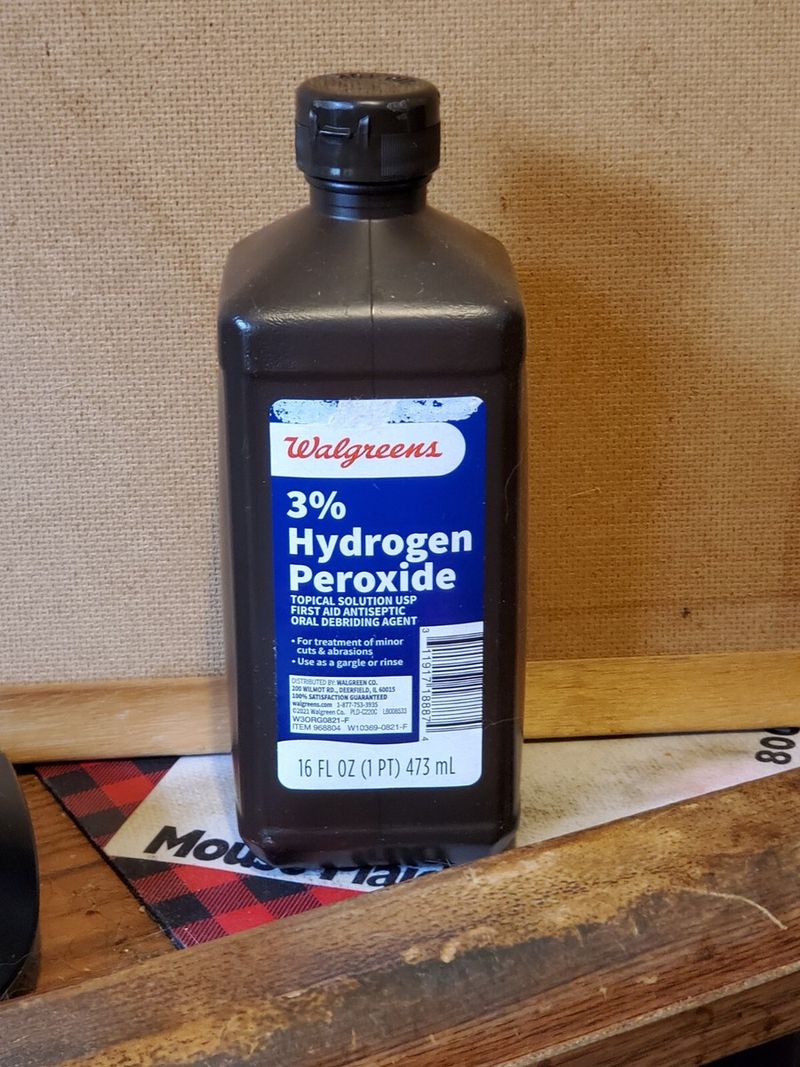 A household bottle is not an agricultural label