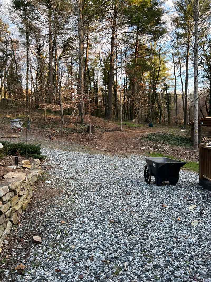 Add Gravel Until It's Three To Four Inches Deep Add Gravel Until It's Three To Four Inches Deep