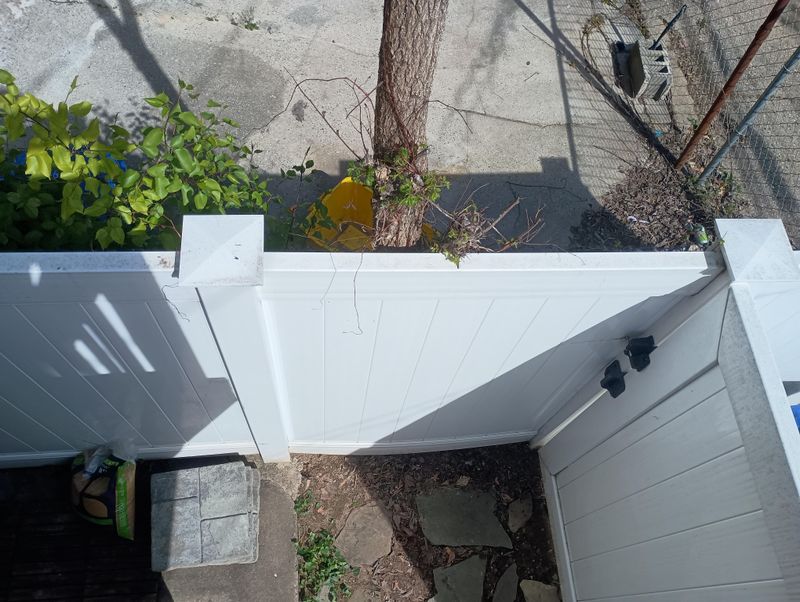 Ask before entering a neighbor’s yard
