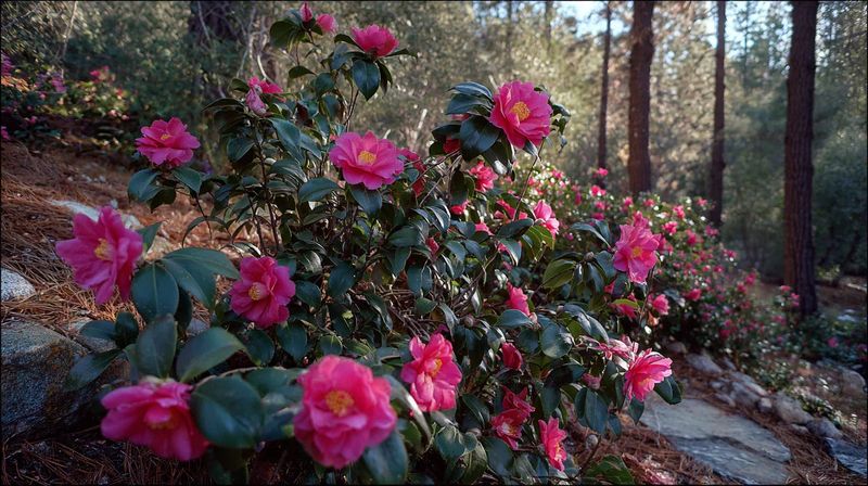 Camellias Prefer Cool Moist Root Zones
