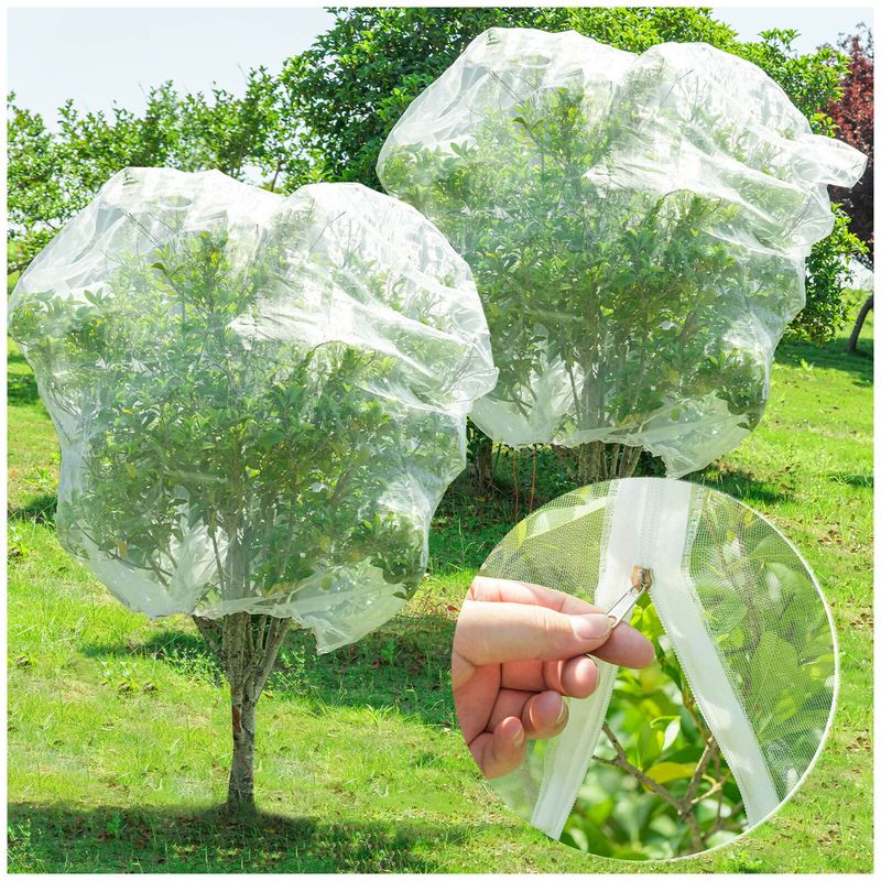 Choose whole-tree netting for a larger crop Choose whole-tree netting for a larger crop