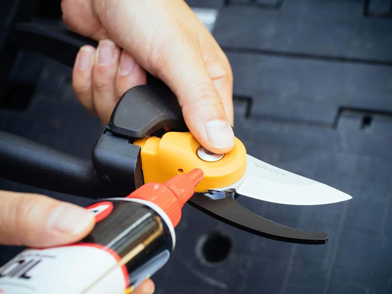 Clean Pruners After Cutting Infected Plants