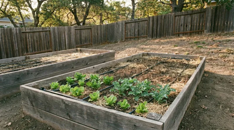Clearing Beds Early Helps Fall Crops