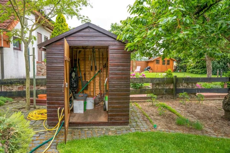 Cluttered Sheds And Storage Areas