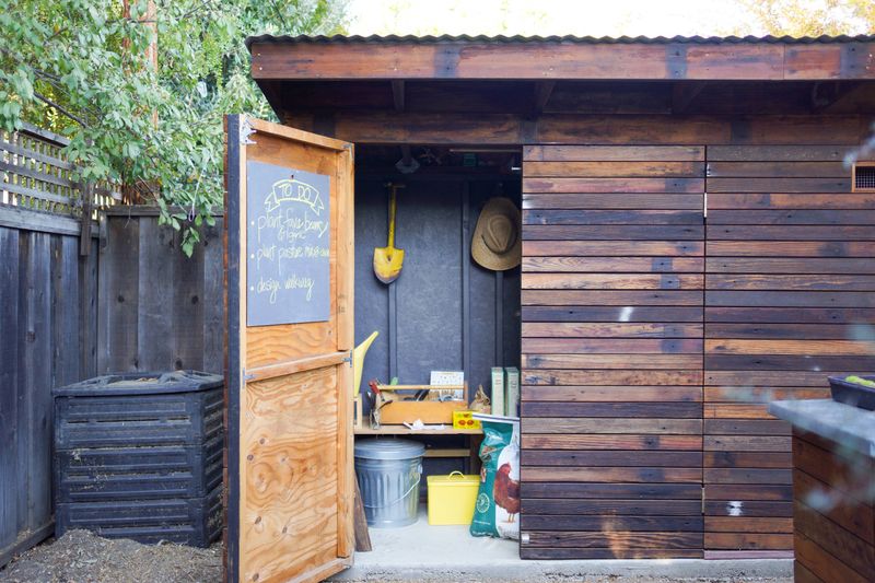 Cluttered Sheds And Storage Areas