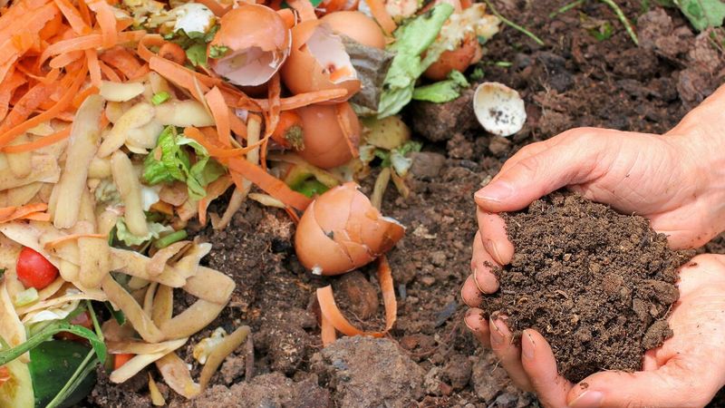 Compost the banana instead of burying it beside the plant Compost the banana instead of burying it beside the plant