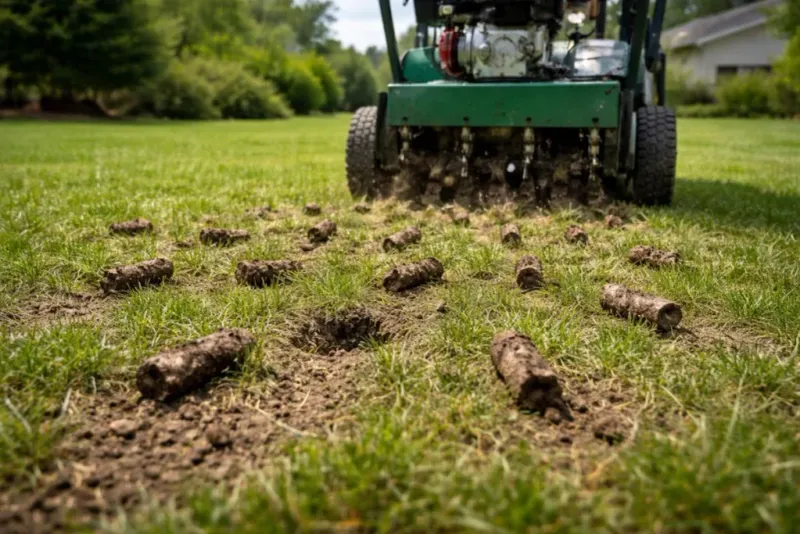 Core Aeration Opens The Soil For Recovery