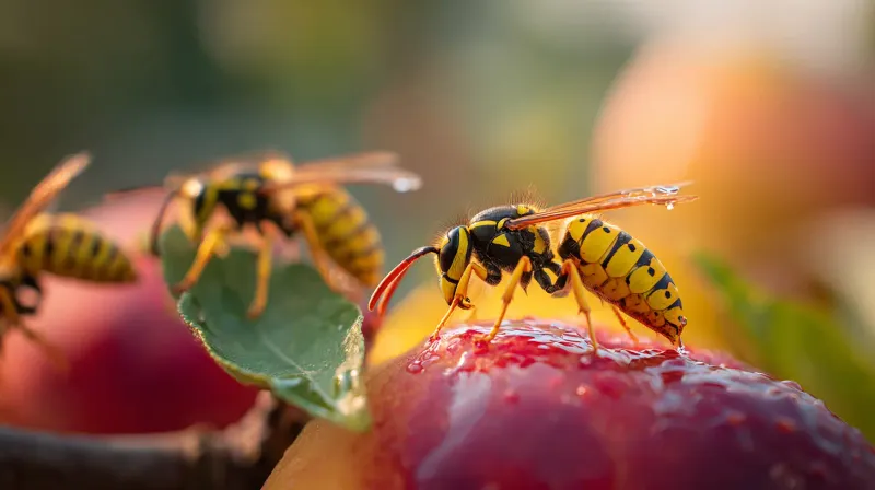 Damaged Fruit Attracts Them Faster Damaged Fruit Attracts Them Faster