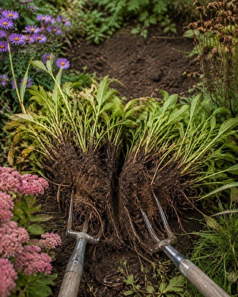 Divide And Replant Crowded Perennials