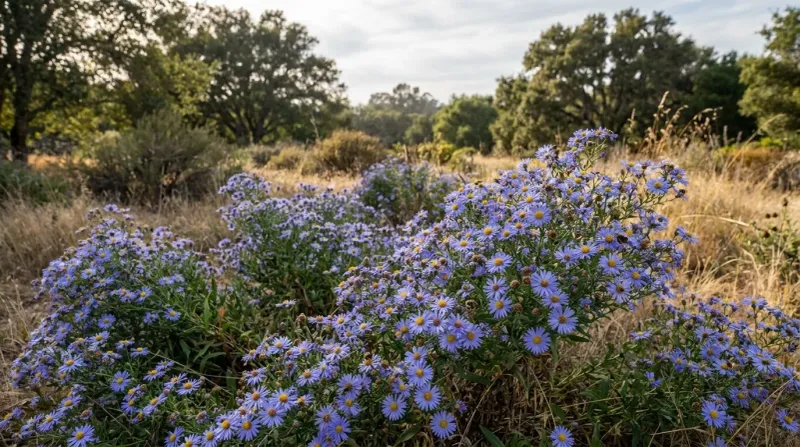 Douglas Aster Brings Color Into Late Fall