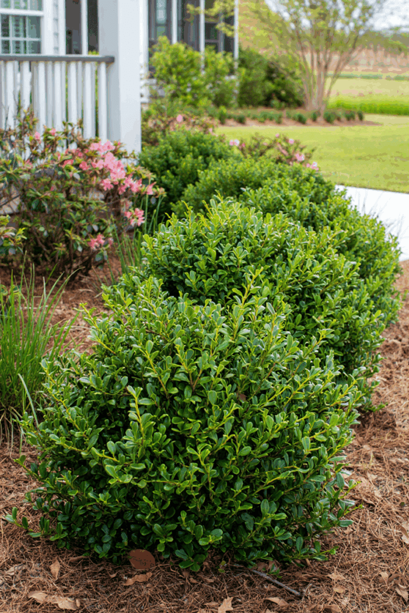 Dwarf Yaupon Holly Makes A Compact Evergreen Substitute Dwarf Yaupon Holly Makes A Compact Evergreen Substitute
