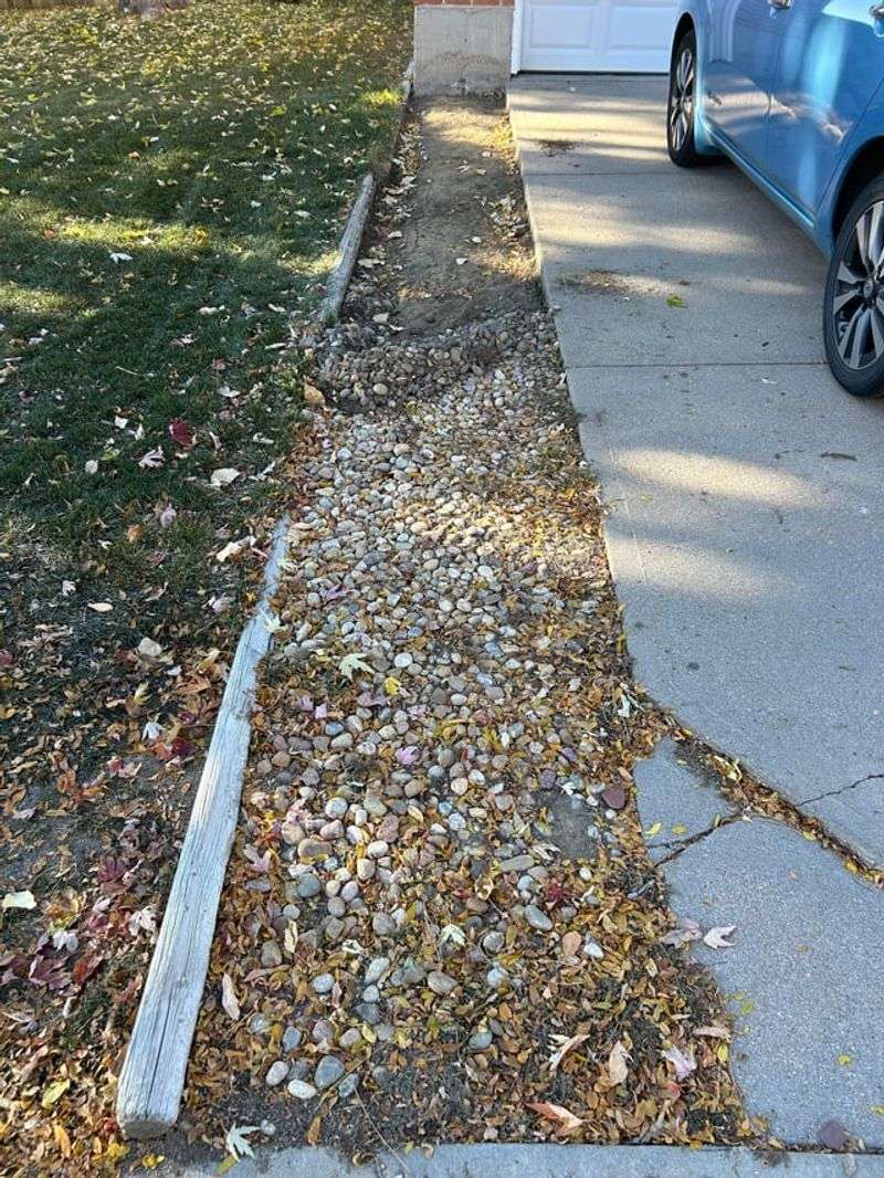 Edging Keeps Weeds From Spreading Inward