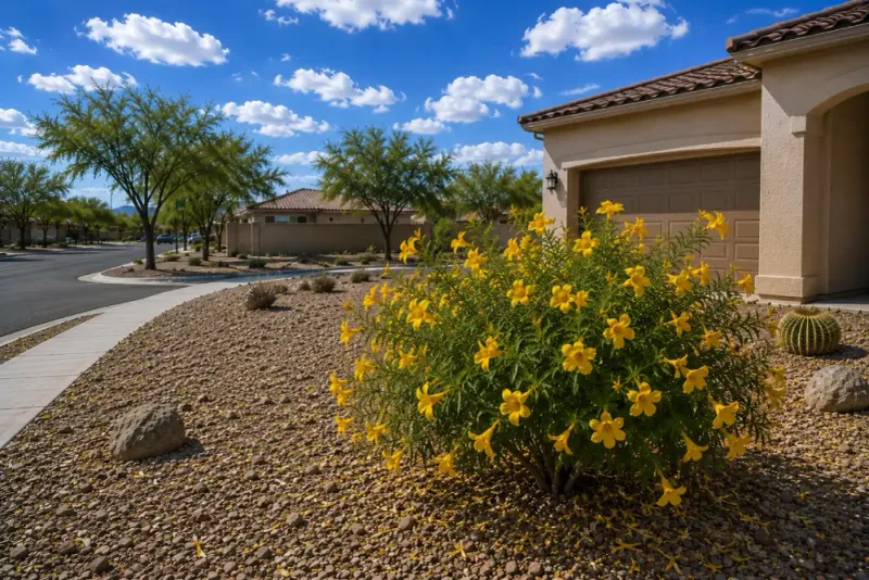 Esperanza earns consideration for a prominent low-desert planting Esperanza earns consideration for a prominent low-desert planting