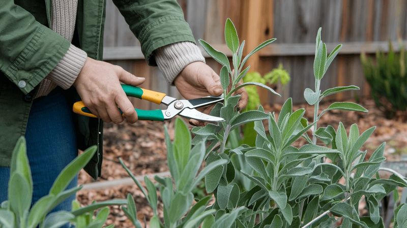 Fall Is A Good Time To Maintain Sage Plants