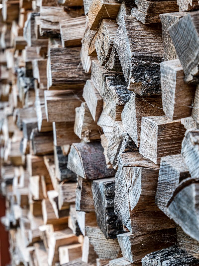 Firewood Stacks Turn Into Free Taxi Rides Firewood Stacks Turn Into Free Taxi Rides