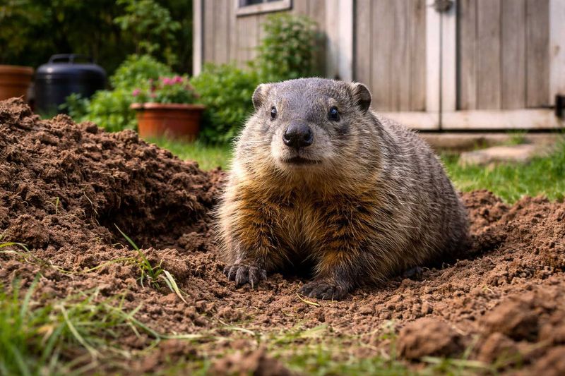Fresh Mounds Can Give Away A Hidden Resident
