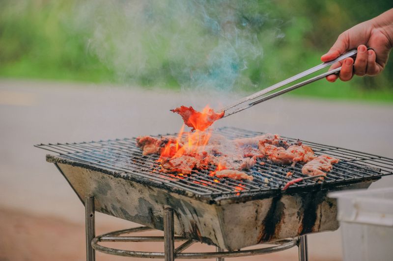Grills And Leftover Cookout Smells Linger Grills And Leftover Cookout Smells Linger