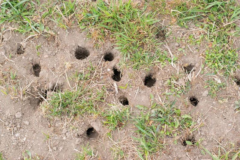 Hole Size Can Reveal Who Has Been Digging Your Lawn