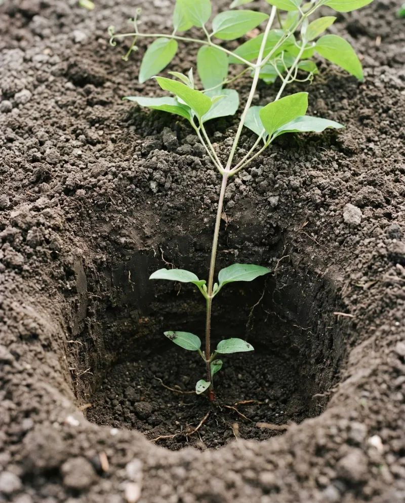 Ignoring The Base Of The Plant