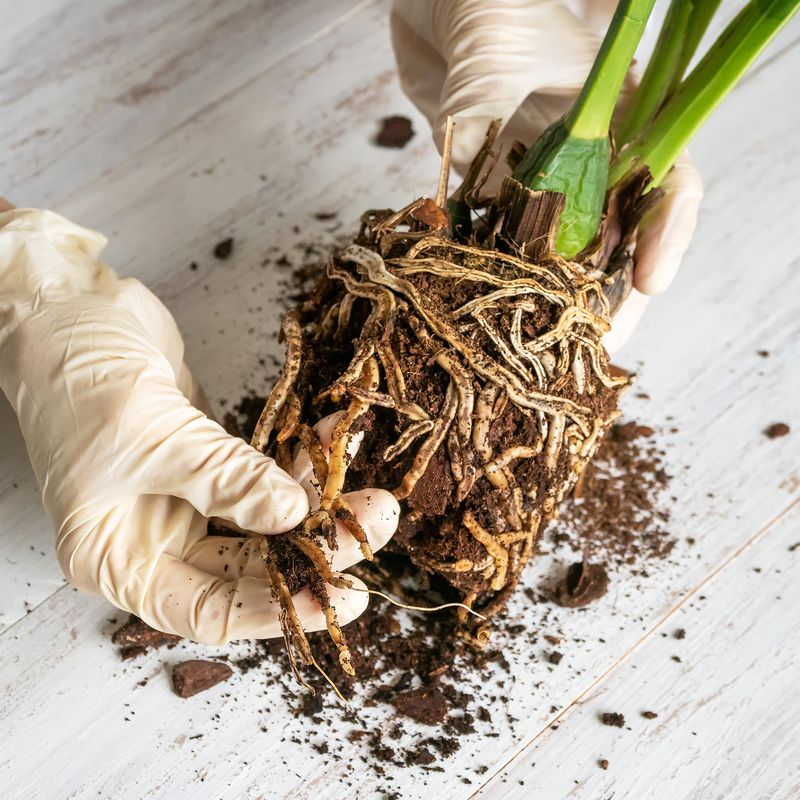 Inspect the leaves, crown and roots before you try to rescue it Inspect the leaves, crown and roots before you try to rescue it