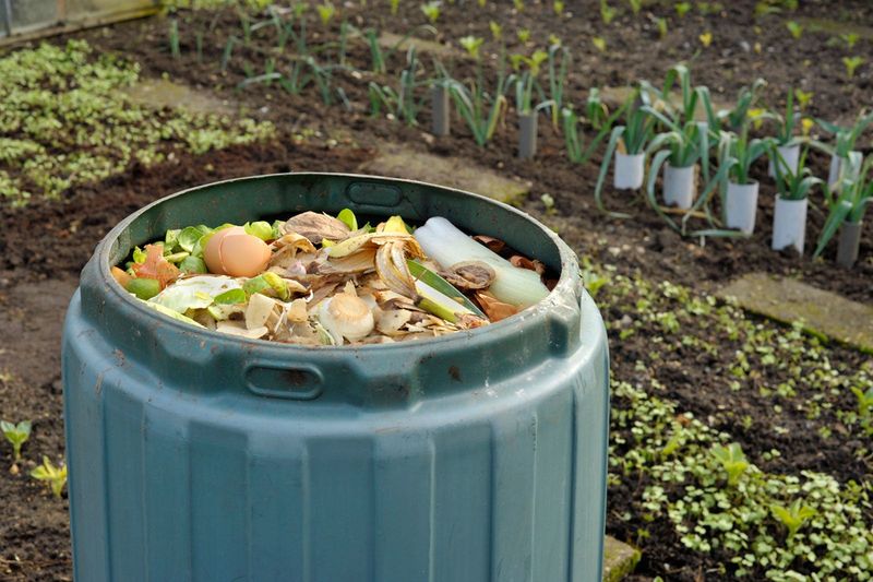 Keep The Area Around The Compost Bin Clean