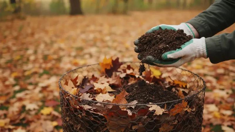 Leaf Mold Recycles Your Own Fall Leaves Leaf Mold Recycles Your Own Fall Leaves