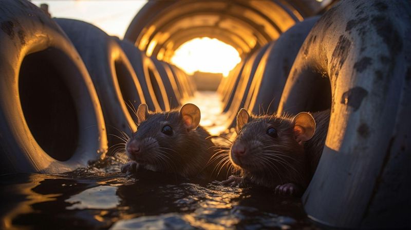Leaky Hoses Create The Water Rodents Need Leaky Hoses Create The Water Rodents Need