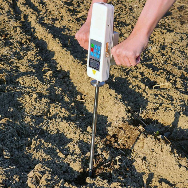 Measure Soil Hardness Where Beds Feel Packed Down Measure Soil Hardness Where Beds Feel Packed Down