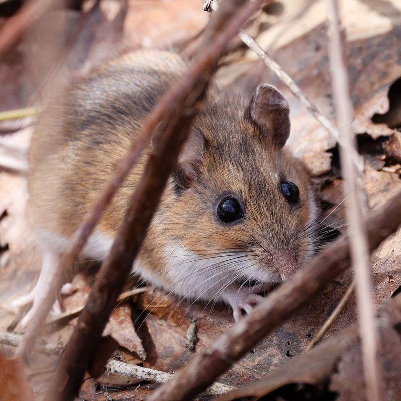 Mice And Chipmunks Nesting Nearby
