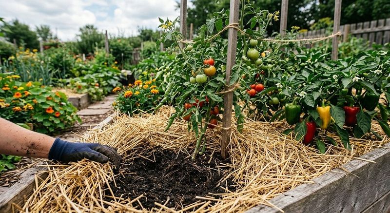 Mulch To Hold Moisture Longer