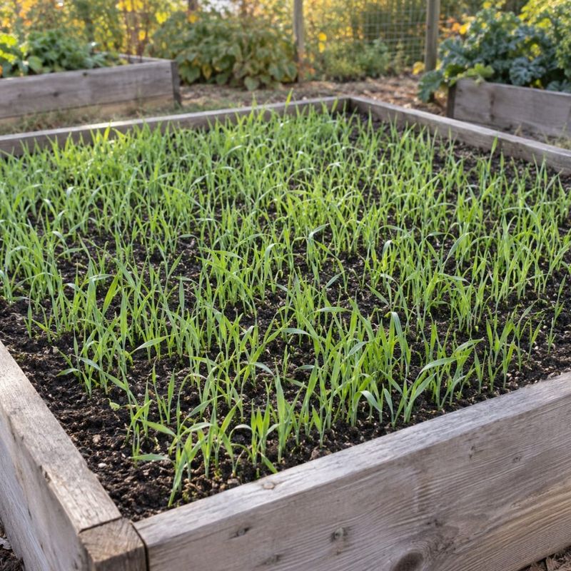 Oats Create Quick Cover For Empty Beds Oats Create Quick Cover For Empty Beds