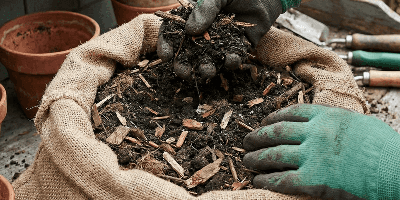 Old Potting Mix Holds Less Water Over Time