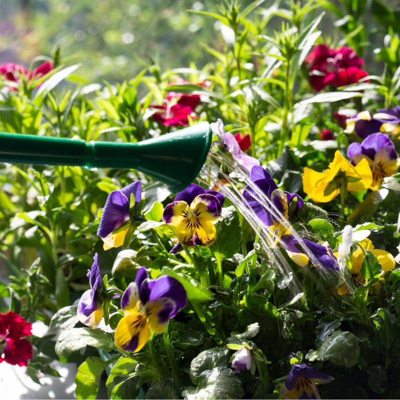Overwatering Pansies In Warm Weather
