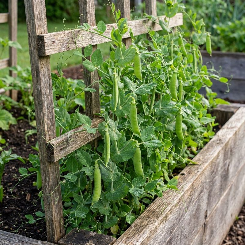 Peas Can Get Established Before Winter