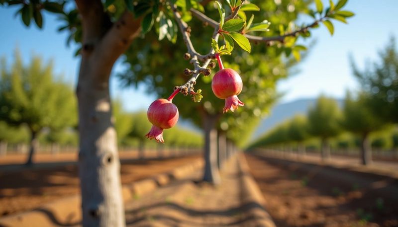 Pomegranate Roots Take Advantage Of Fall Compost