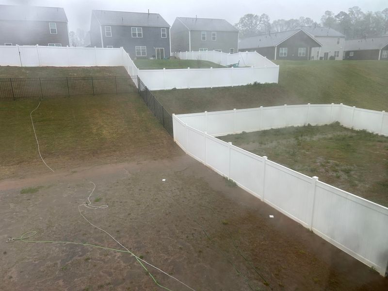 Poor Soil Grading Blocks Natural Drainage Paths Poor Soil Grading Blocks Natural Drainage Paths