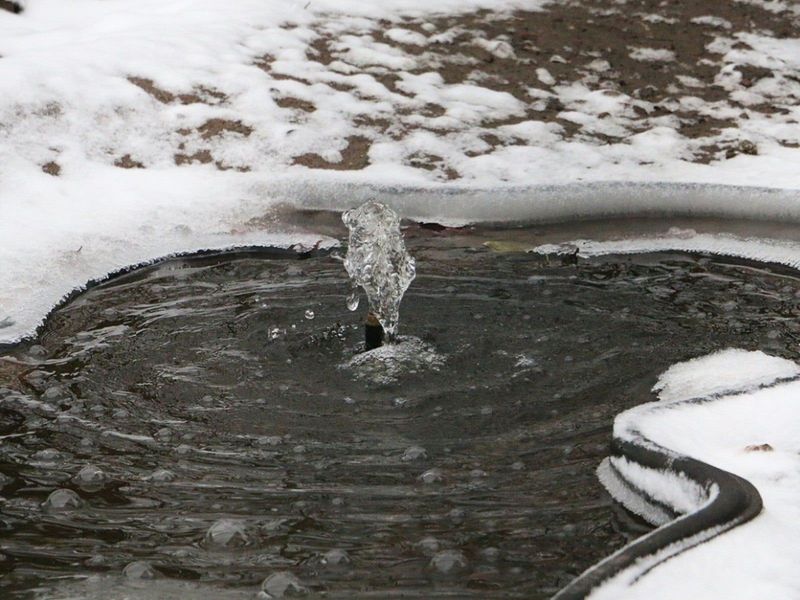 Raise Or Remove The Pump For Winter Raise Or Remove The Pump For Winter