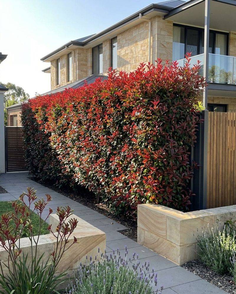 Red Tip Photinia Paints Your Fence Line In Ruby