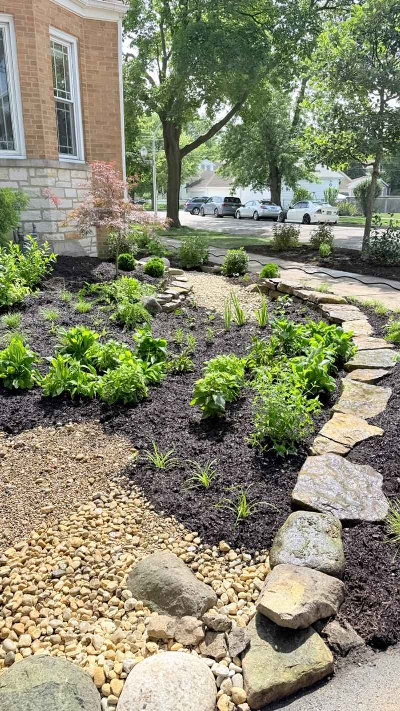 Refresh Mulch Without Blocking Water Movement Refresh Mulch Without Blocking Water Movement