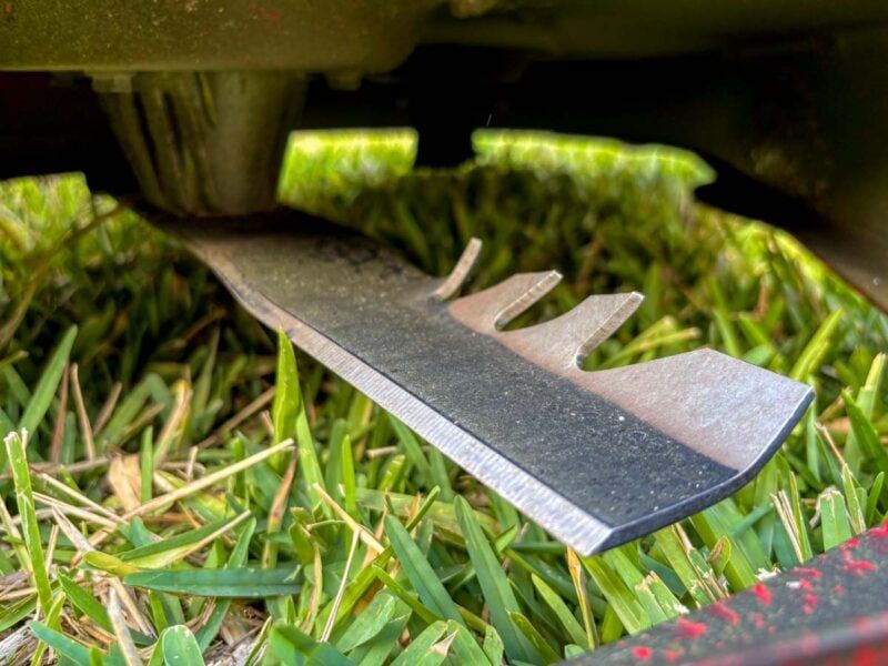 Sharpen Blades Before The Next Mow