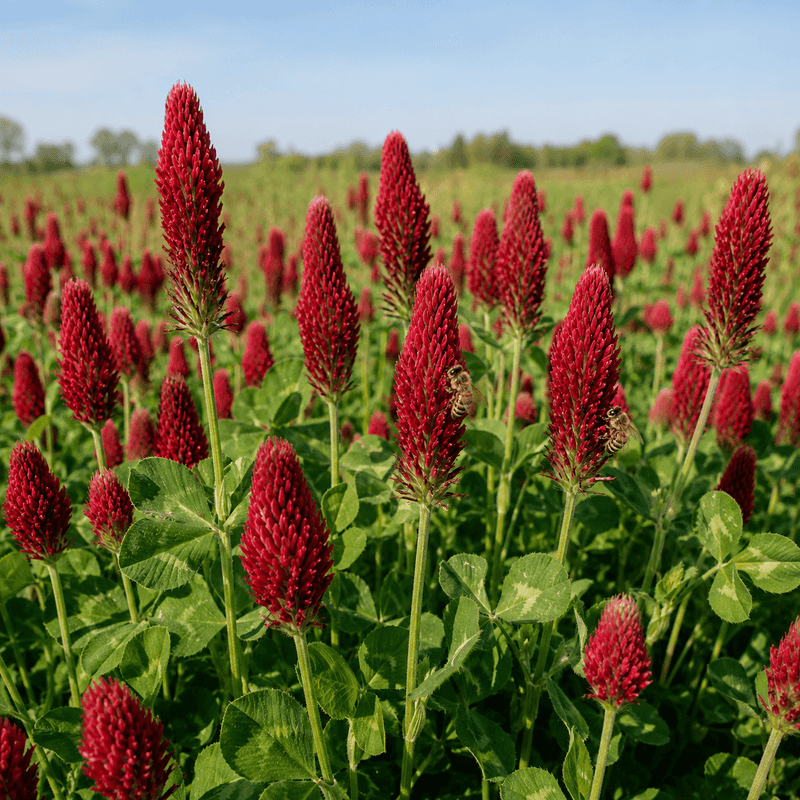 Sow Crimson Clover For Soil Benefits