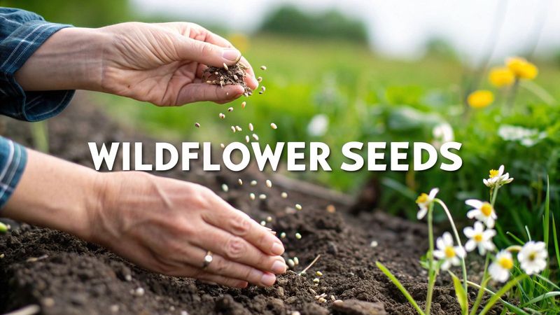 Sow shallowly and protect the first two months