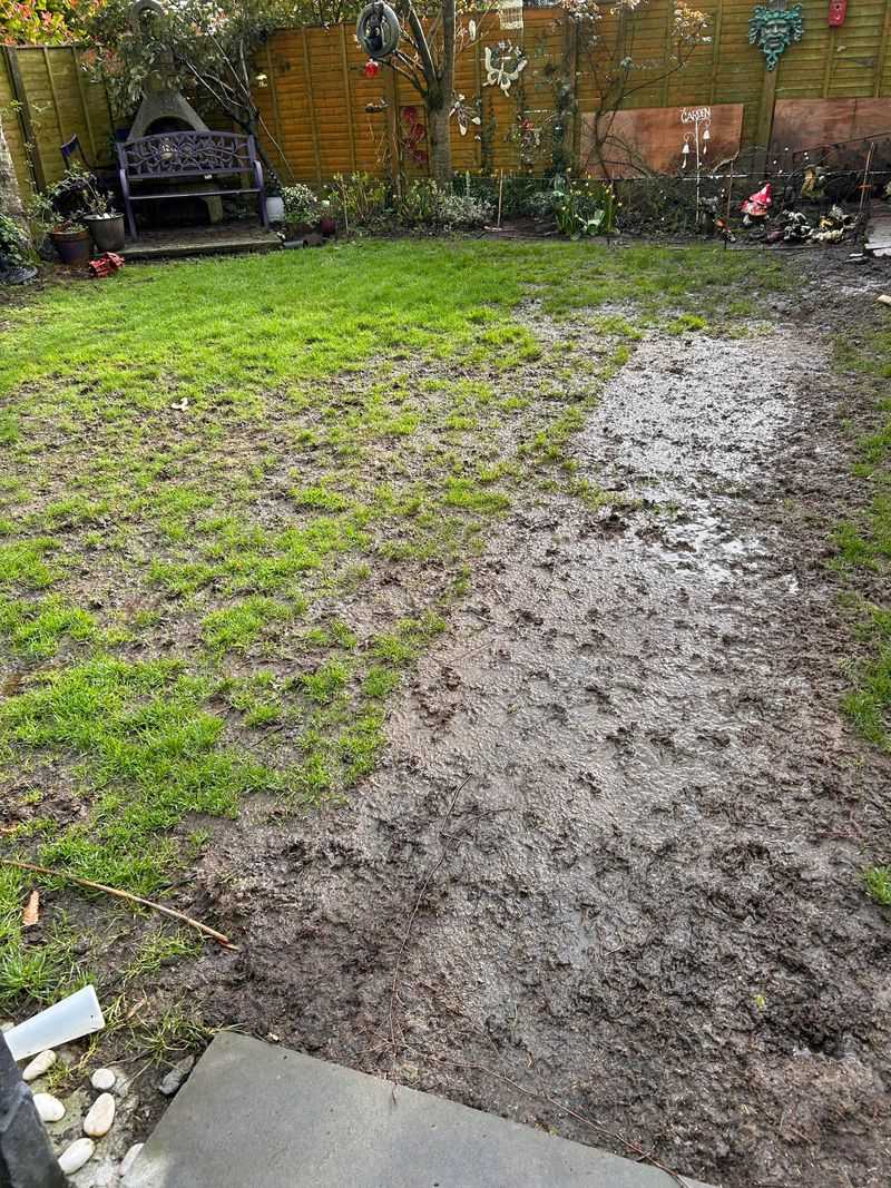 Stay Off Soaked Soil Until It Dries Stay Off Soaked Soil Until It Dries