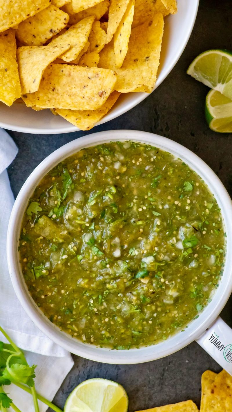 Stir Up A Tangy Green Salsa