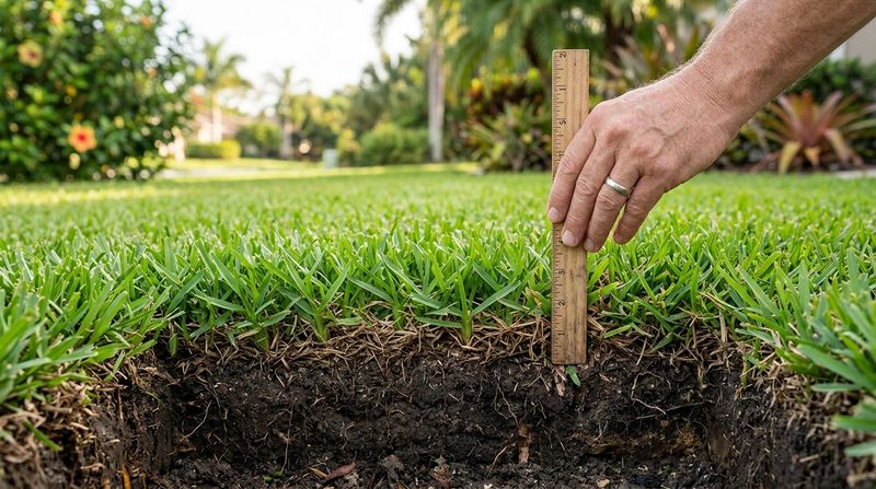 Too Much Water Can Build A Thatch Problem From The Top Down