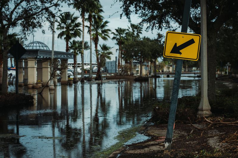Tropical Storms Leave Floodwater Behind